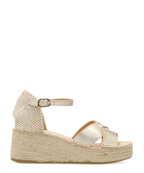 MACARENA Alpargata pala tiras cruzadas confor