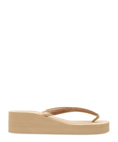 VVNN Sandalia pedrería brillo confort mujer