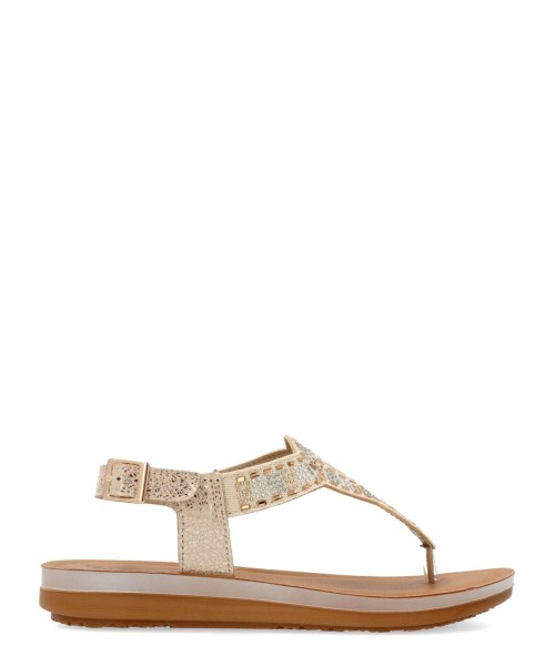 INBLU Sandalia esclava confort pedrería