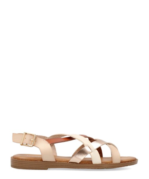 VANESSA Sandalia plana confort mujer