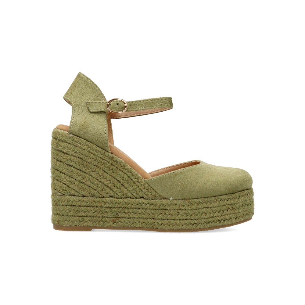 BUONAROTTI Alpargata valenciana hebilla mujer