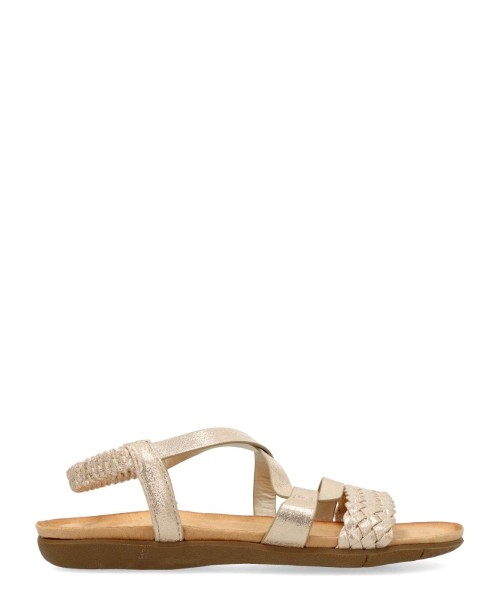 VANESSA Sandalia confort pala trenzada