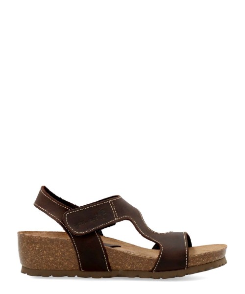 INTER-BIOS Sandalia bio cuña piel confort