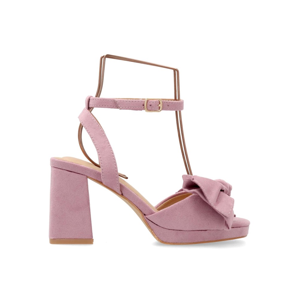 BUONAROTTI Sandalia fiesta lazo nudo mujer