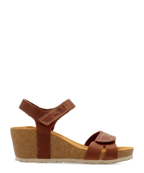 INTER-BIOS Sandalia bio piel cuña confort mujer