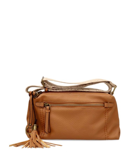 MAC & NOA Bolso bandolera marrón mujer