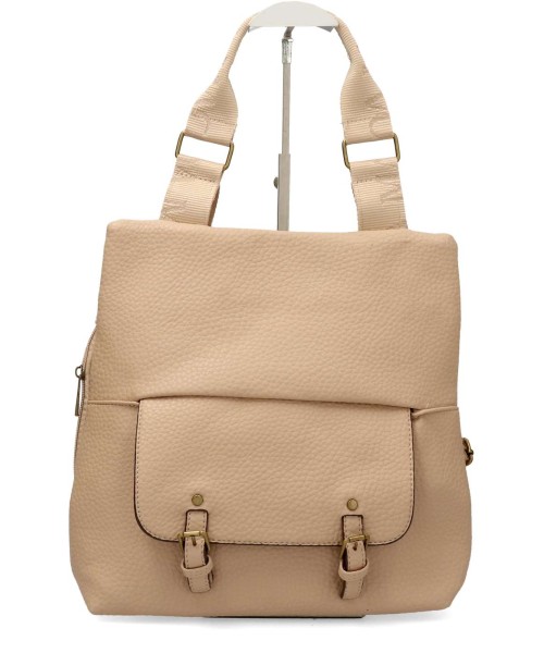 SARA BAG Bolso mochila color beige