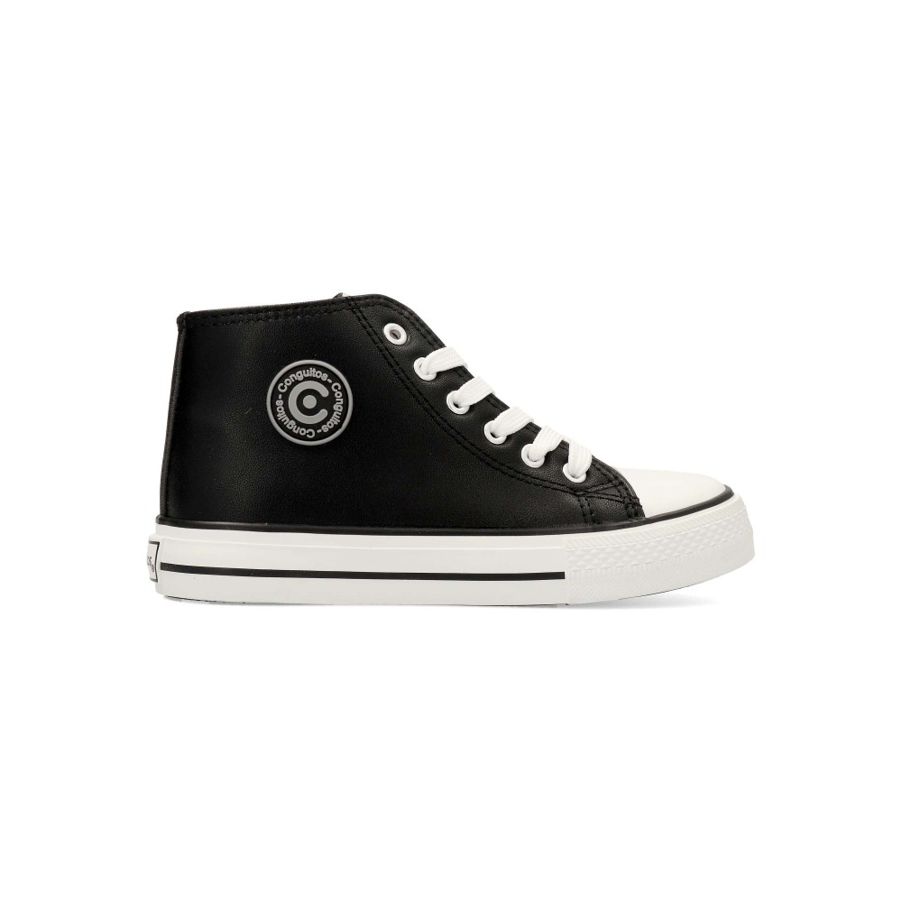 CONGUITOS Bota casual sneakers puntera de goma