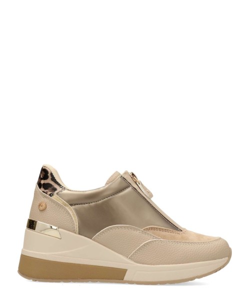 XTI Sneakers deportiva cuña vegana