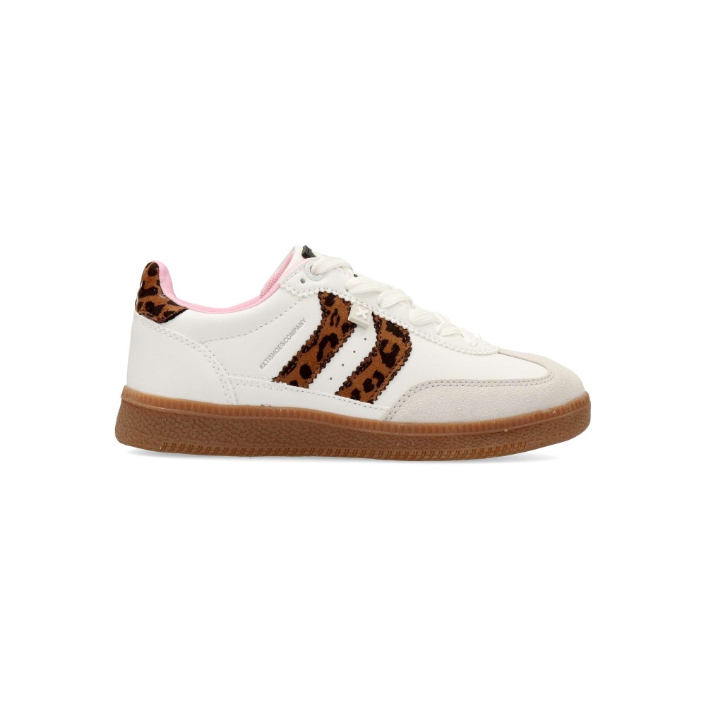 XTI Zapatilla sneakers print leopardo