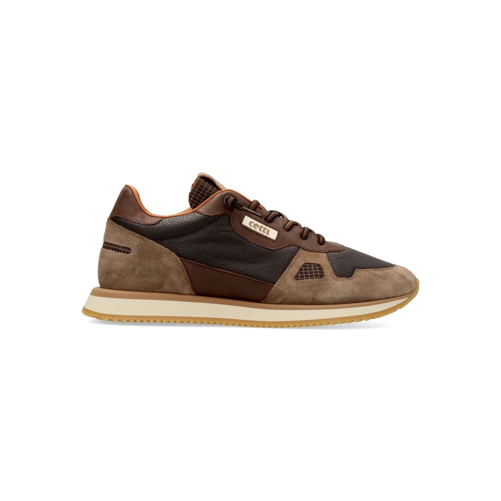 CETTI Sneakers deportivo piel confort hombre