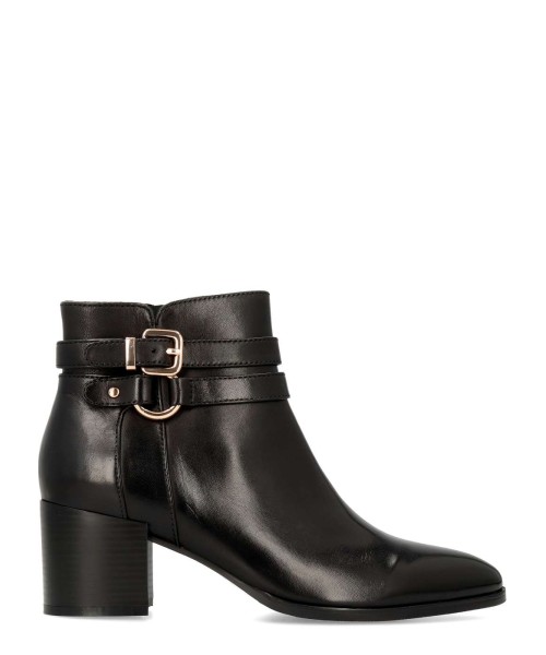 REGARDE LE CIEL Botines hebilla piel confort mujer