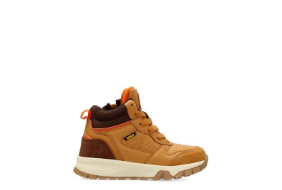 Botín Casual Lois Para Niño - Pu Nobuck, Acolchado, Suela Antideslizante Y Cremallera Interior