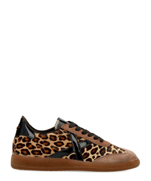 MUNICH Sneakers vintage print leopardo Barru