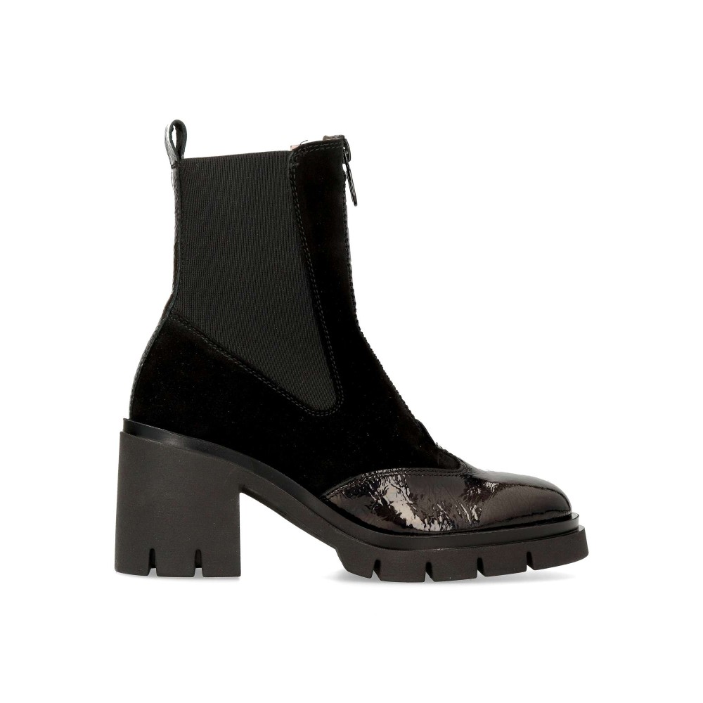 HISPANITAS Botín piel confort elástico Zurich