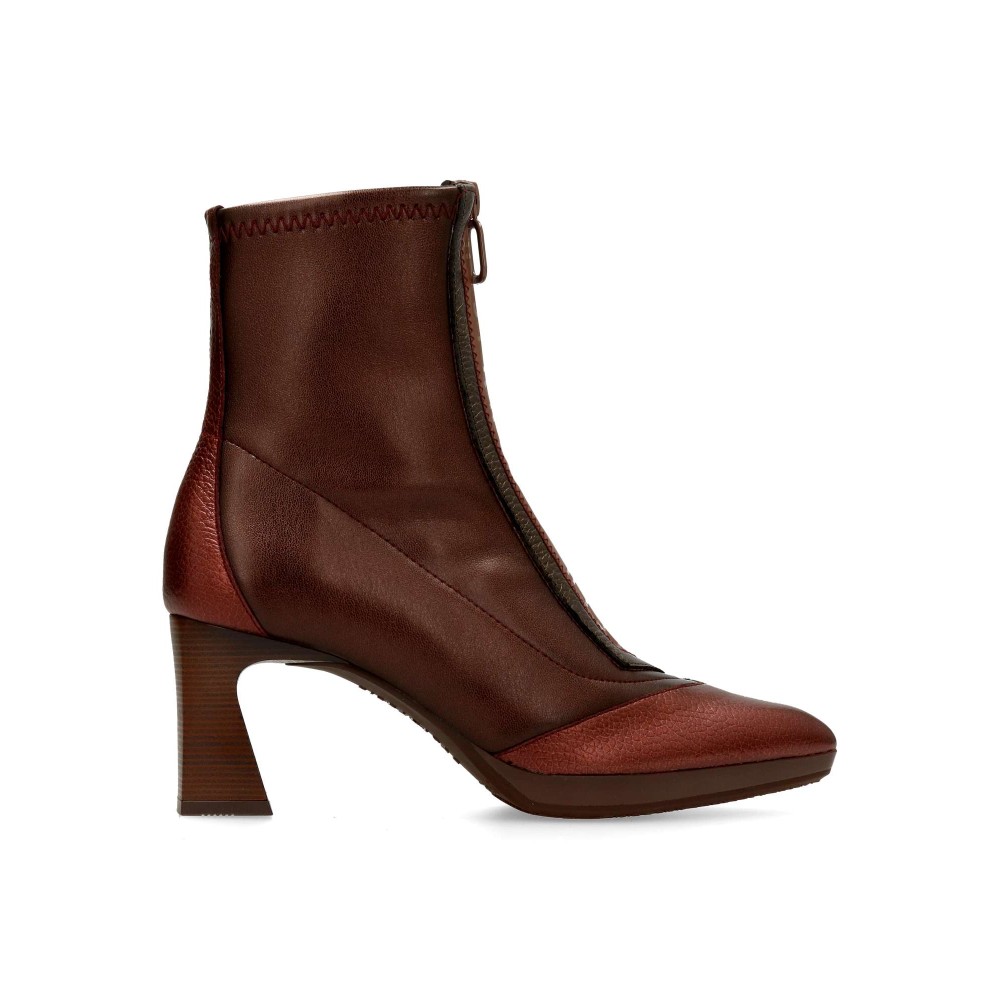 HISPANITAS Botín piel confort punta fina Atlanta