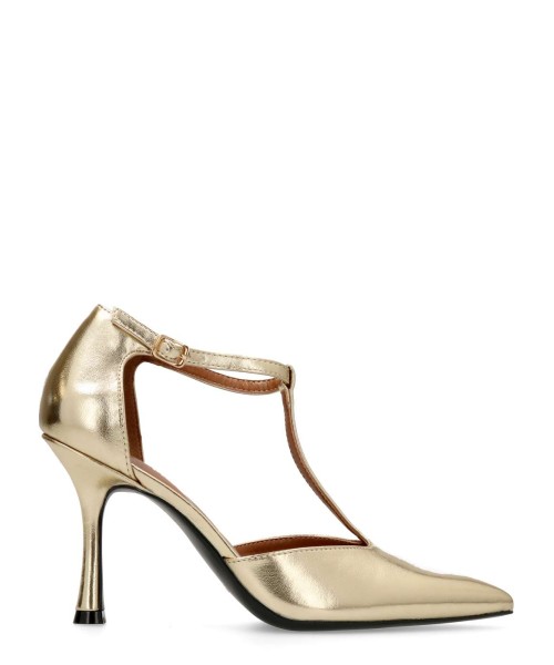 BUONAROTTI Zapato salón metalizado mujer