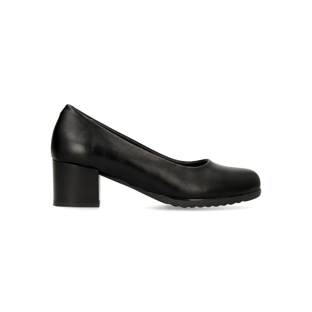 VVNN Salón tacón ancho cómodo mujer