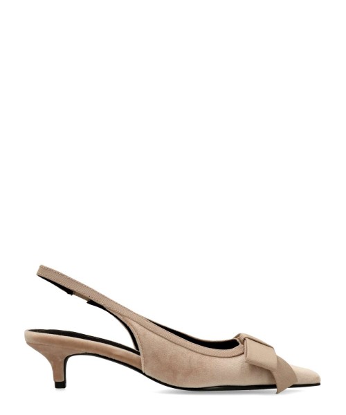 CORINA Salón punta fina tacón bajo