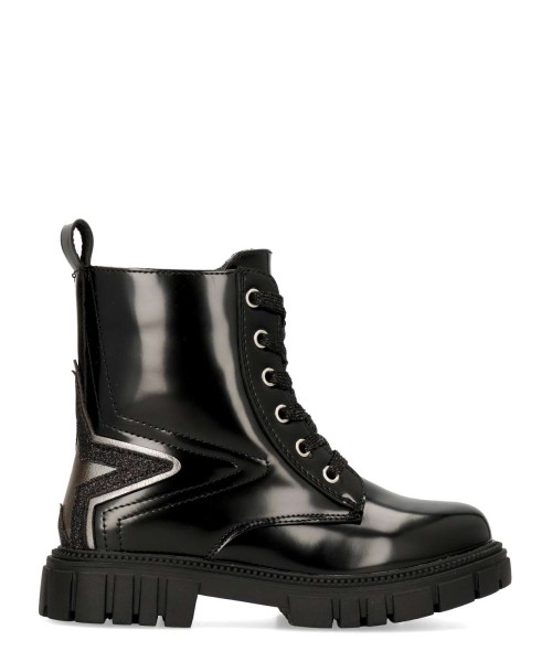 CONGUITOS Botines militar estrella confort niña