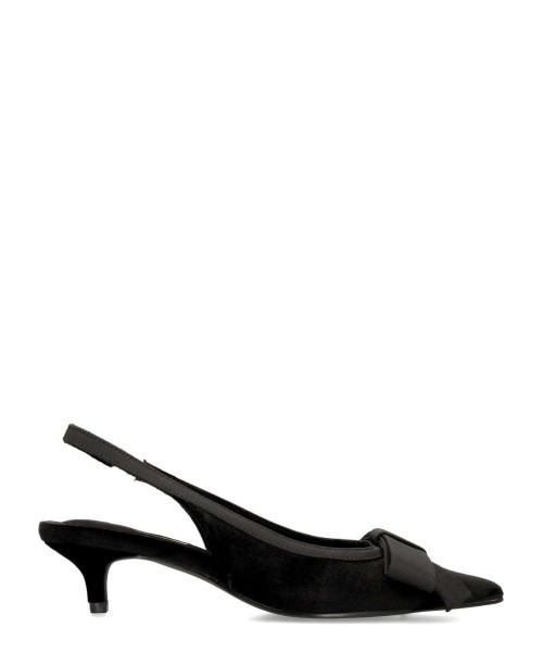 CORINA Salón tacón bajo fino mujer