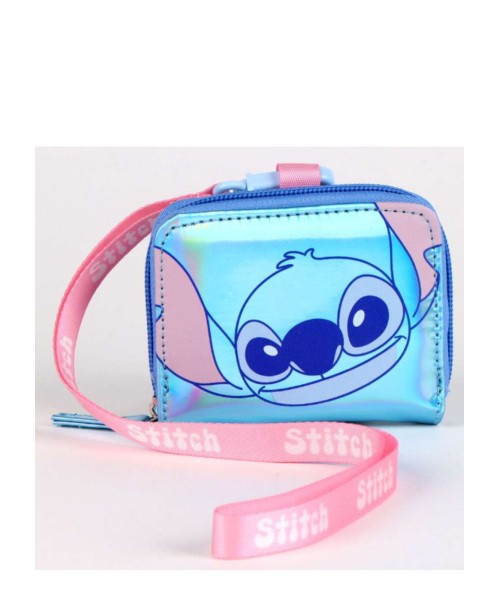 STITCH Monedero iridiscente Stitch