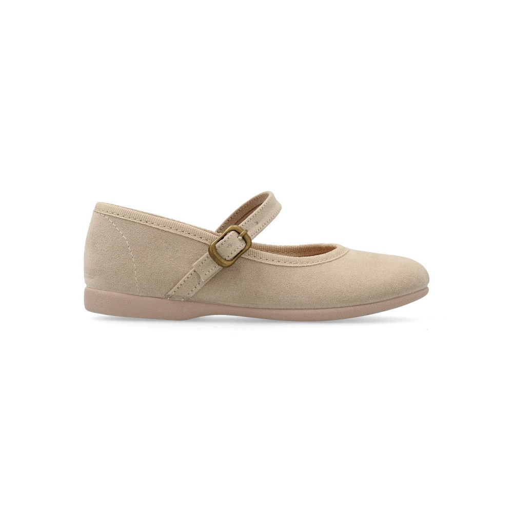 PEKES Bailarina salón Mary Jane hebilla