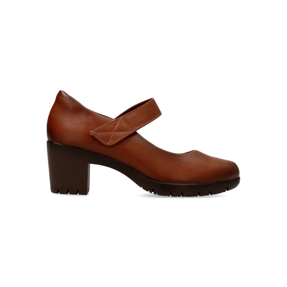 VVNN Zapato salón tacón ancho confort