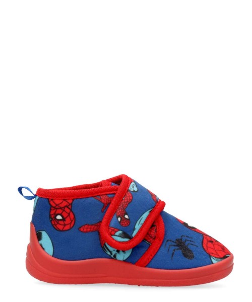 SPIDERMAN Zapatilla de casa media bota Spiderman