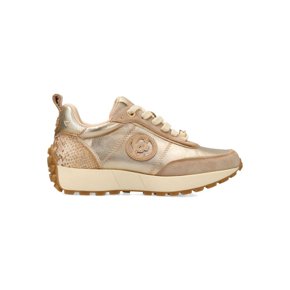 CARMELA Zapatilla sneakers casual print serpiente