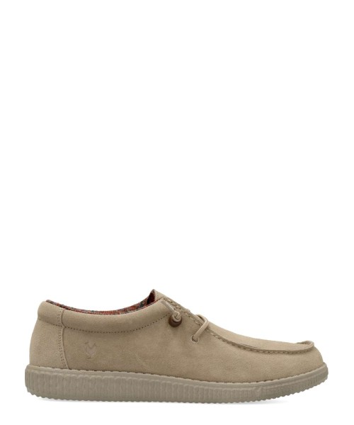 WALK IN PITAS Mocasín wallabee piel confort hombre