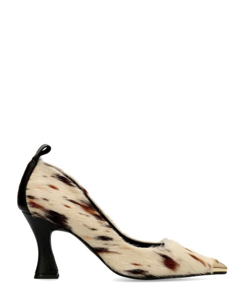 EZZIO Zapato salón piel print animal