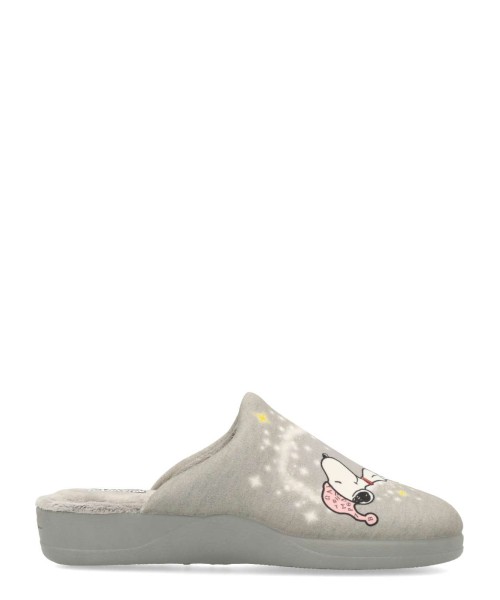 DEVALVERDE Zapatilla de casa cálida y confort mujer