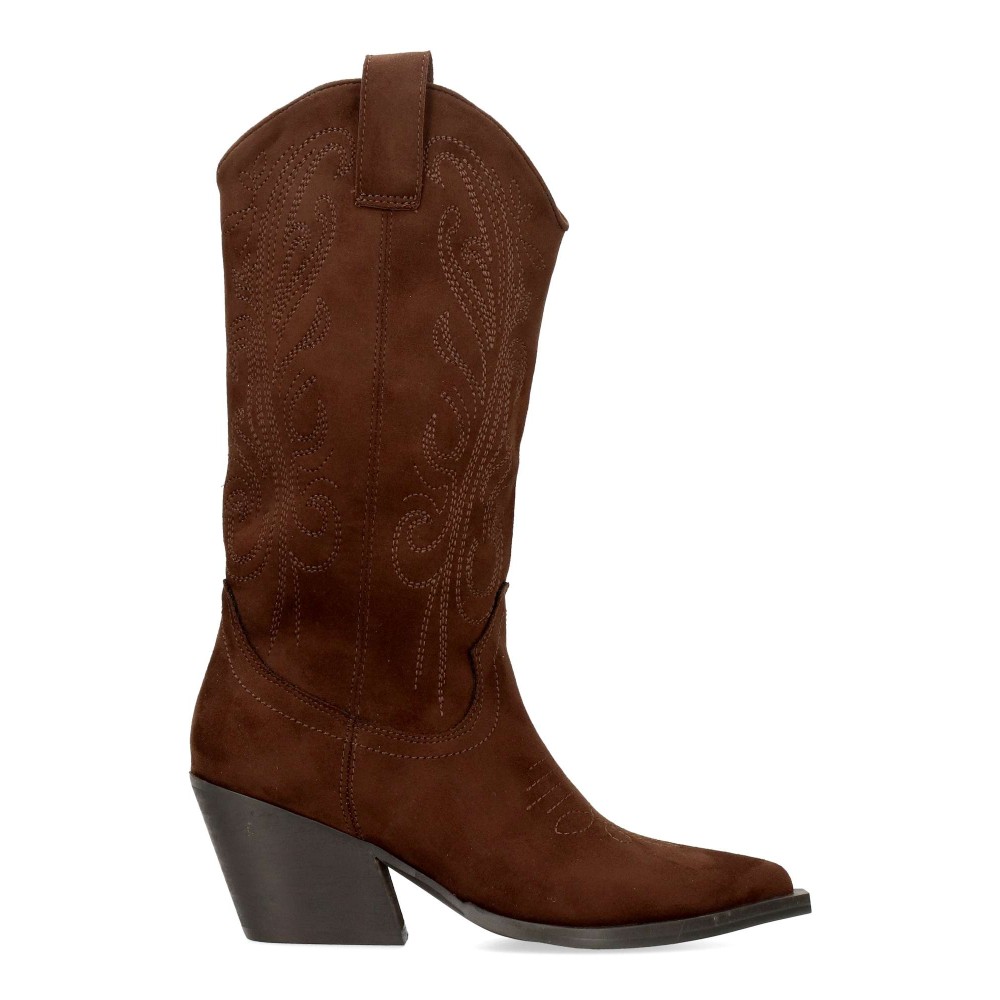 VANESSA Bota caña alta cowboy confort mujer