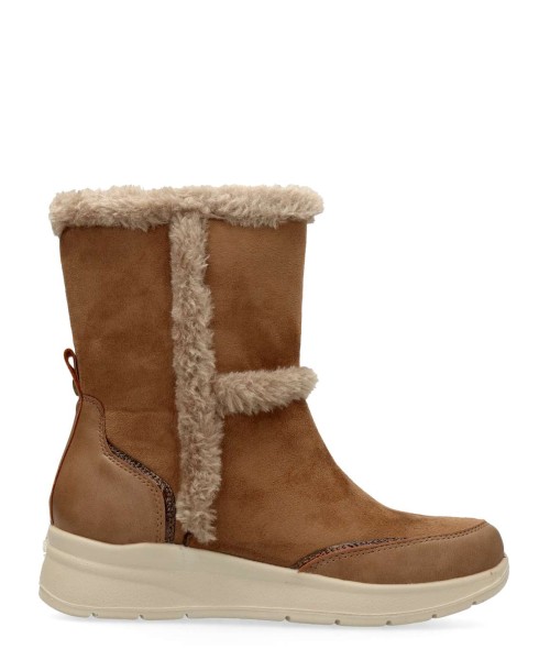 AMARPIES Botín pelo abrigado confort mujer