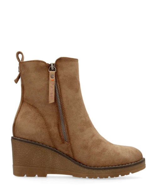 REFRESH Botín confort cuña media mujer