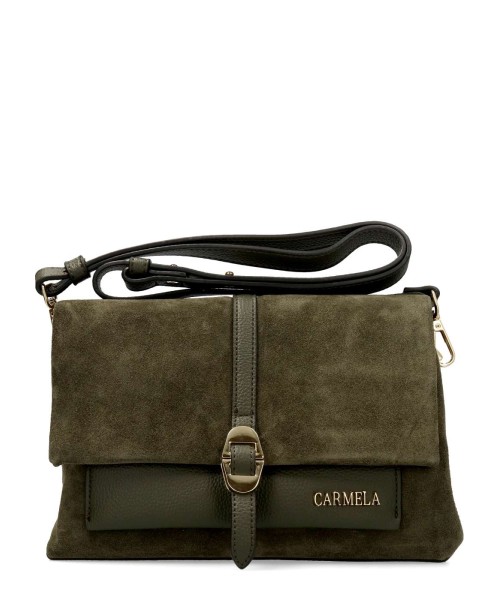 CARMELA Bolso bandolera solapa