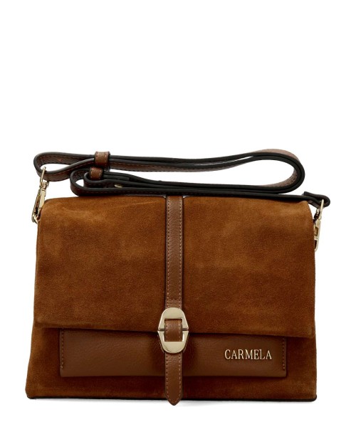 CARMELA Bolso bandolera hebilla
