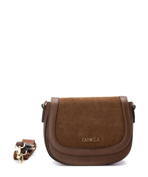 CARMELA Bolso bandolera solapa mujer