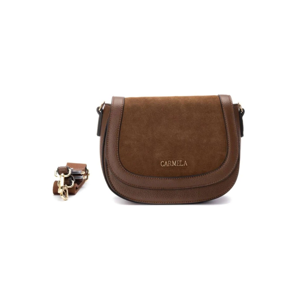 CARMELA Bolso bandolera solapa mujer