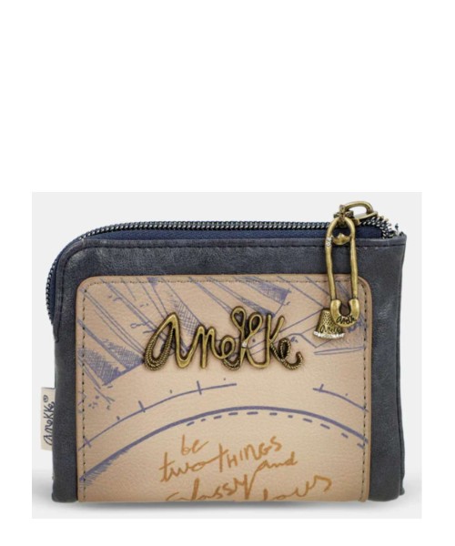 ANEKKE Billetero pequeño flexible RFID Studio