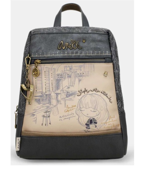 ANEKKE Bolso mochila de paseo Studio