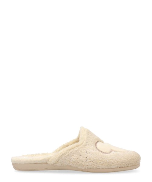 VANESSA Zapatilla de casa dibujo bordado