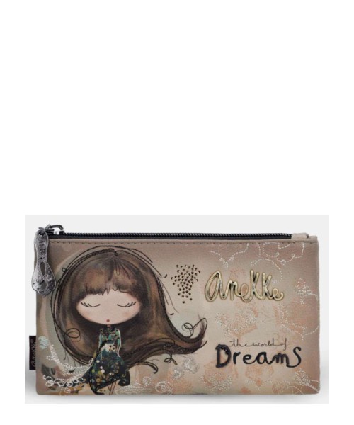 ANEKKE Billetero flexible RFID Real mujer