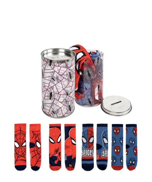 SPIDERMAN Pack calcetines Spiderman 4 piezas