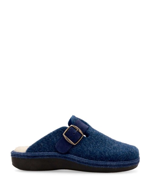 SALVI CONFORT Zapatilla de casa zueco fieltro mujer