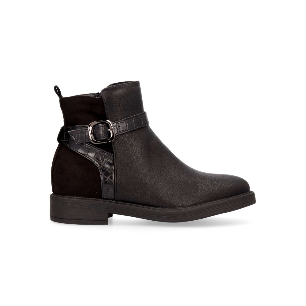 DAVINIA Botines confort hebilla mujer