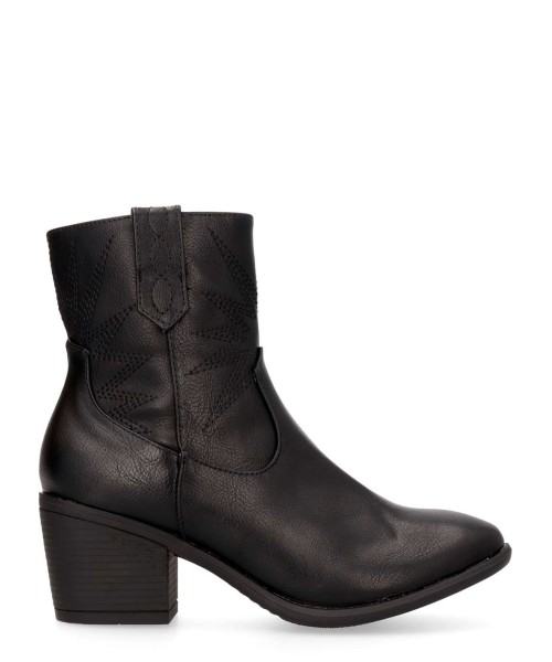 DAVINIA Botines cowboy confort mujer