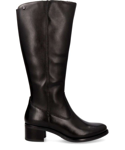 KEYS Bota alta clásica piel confort mujer