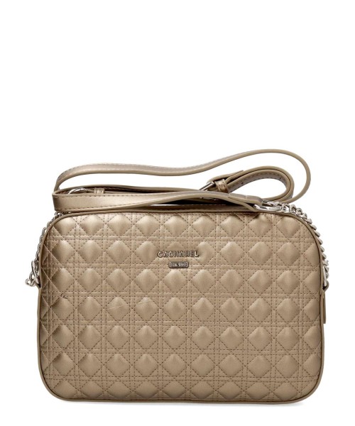 CACHAREL Bolso bandolera fiesta metalizado